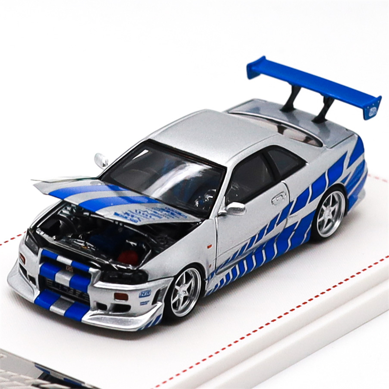 Model Kit R34 - FH Focal Horizon 1:64 R34 SilverBlue