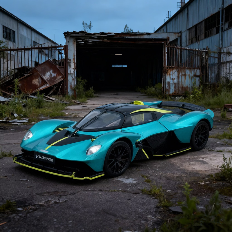 Model Kit Valkyrie - 1/23 Aston Martin Valkyrie Alloy Sports