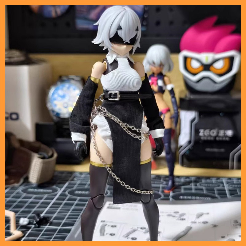 Model Kit Girl - 1/12 Scale Colored Off Shoulder Top