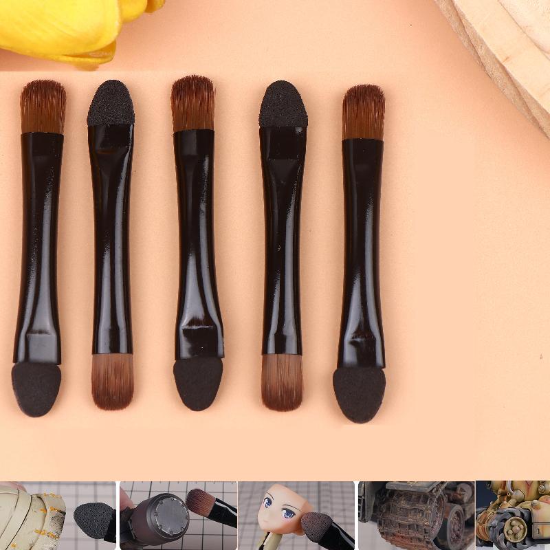 Weathering Model Kit - 5Pcs Weathering Pen Brush Kit Double-headed