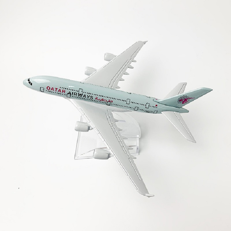 16cm 1/400 Scale Qatar Airways - огляд і ціна Model Kit Airplane