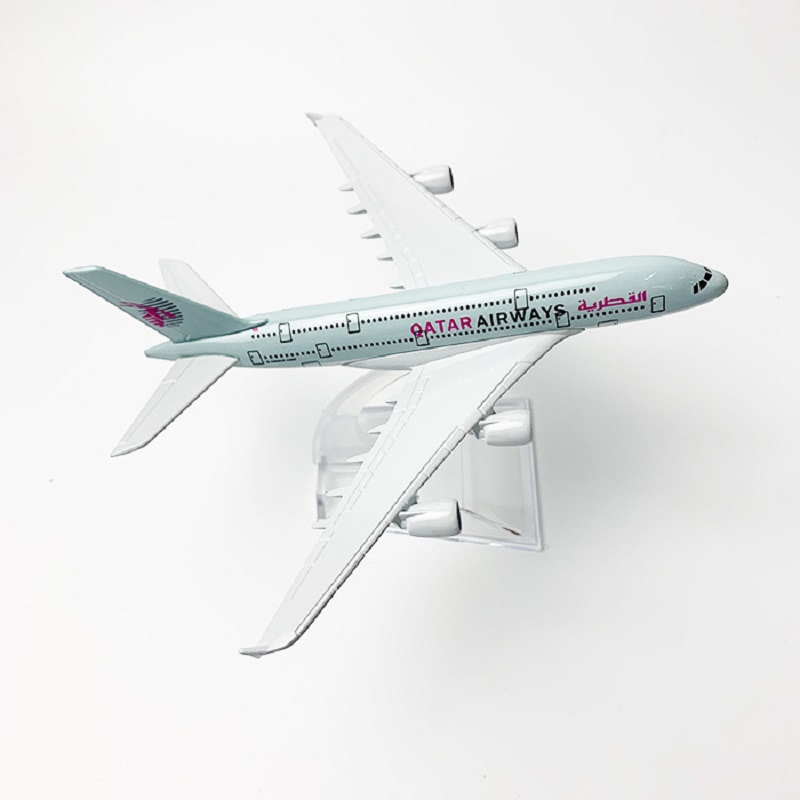 16cm 1/400 Scale Qatar Airways - огляд і ціна Model Kit Airplane
