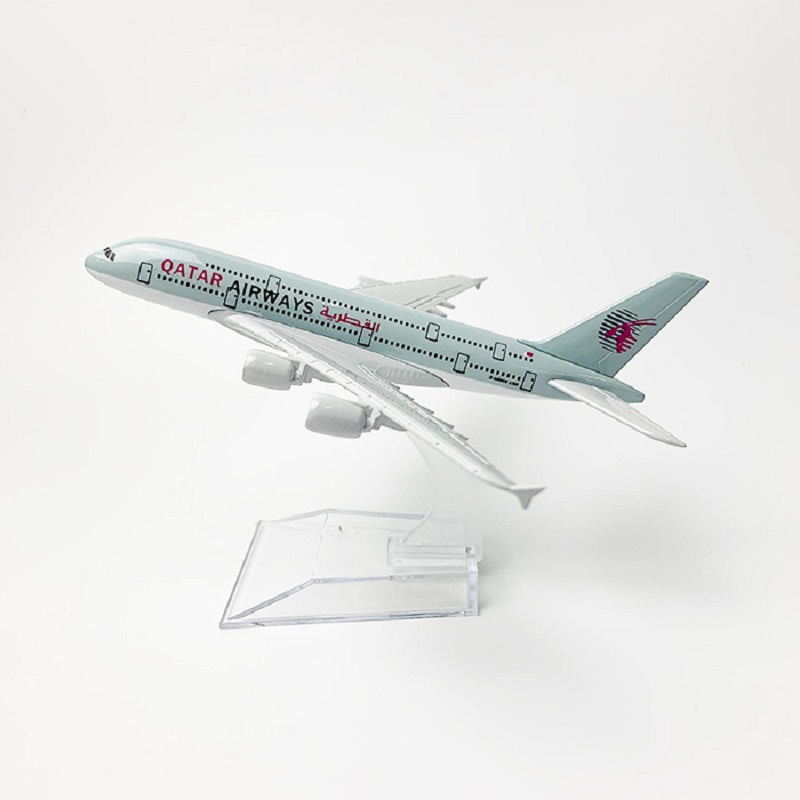 16cm 1/400 Scale Qatar Airways - огляд і ціна Model Kit Airplane