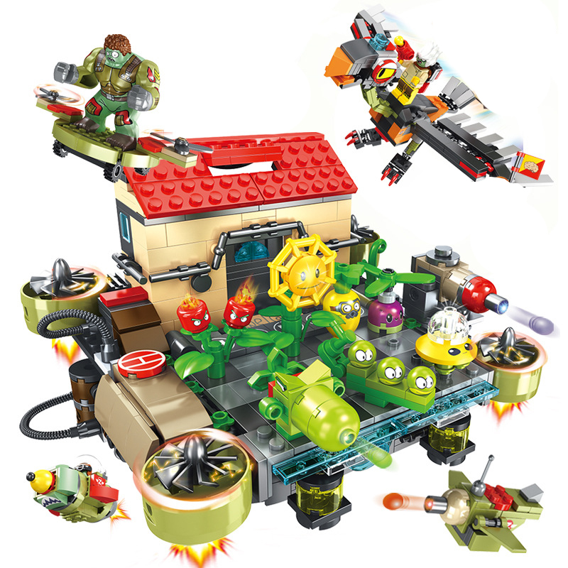 Plants vs. Zombies Battle of t - огляд і ціна Model Kit Vs Lego