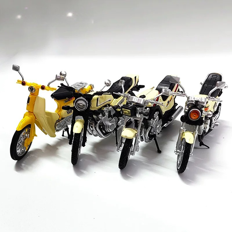 4pcs/set 4D Assembly 1/24 Moto - огляд і ціна Model Kit Motor Nuclear
