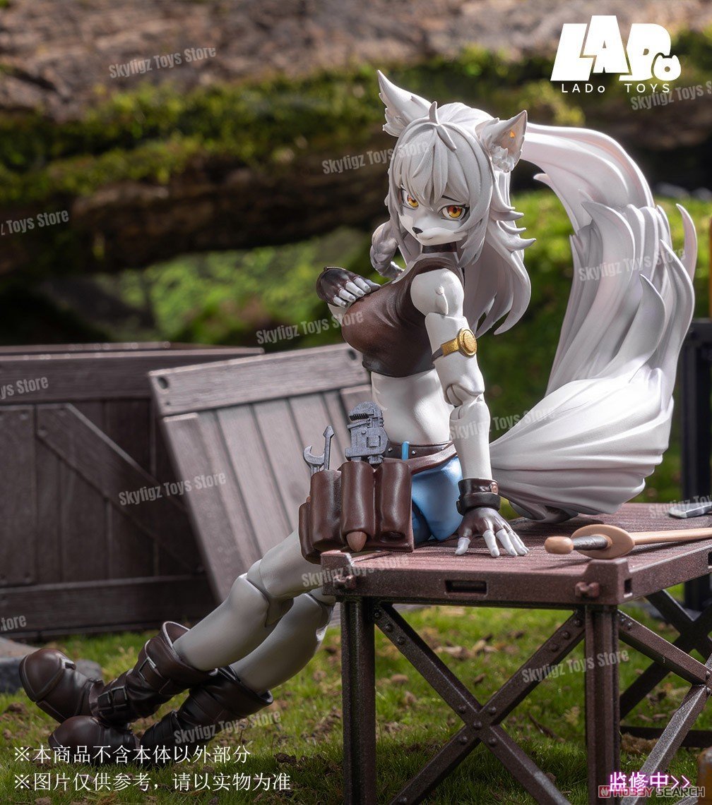 In Stock LADoTOYS Adventure Sq - огляд і ціна Model Kit Mecha Girl