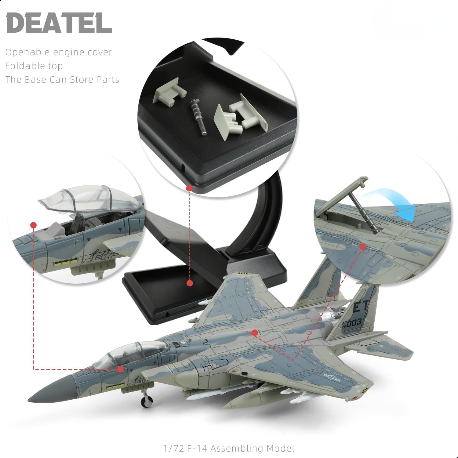 1/72 F-15EX Eagle II American  - огляд і ціна Model Kit Airplane