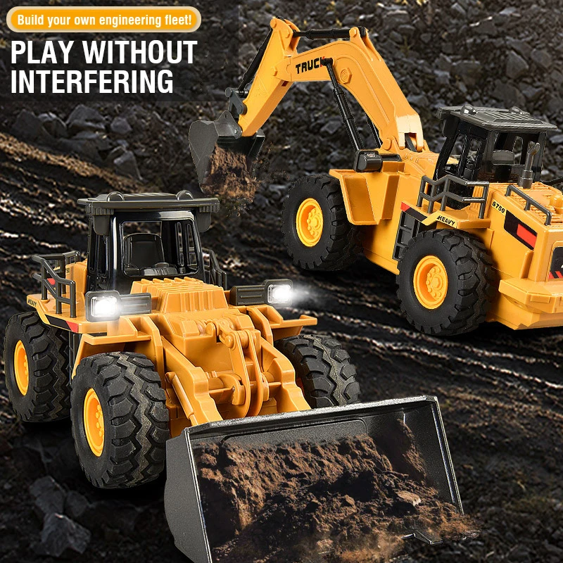 2.4G Alloy Remote Control Exca - огляд і ціна Model Kit Excavator