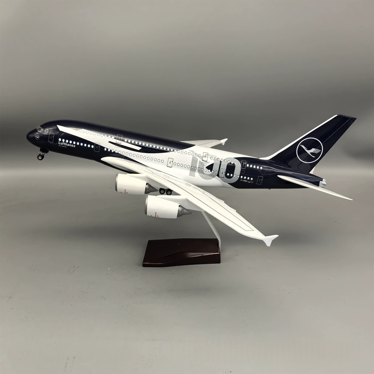 New 45cm Lufthansa A380 100 Ye - огляд і ціна Model Kit Airplane