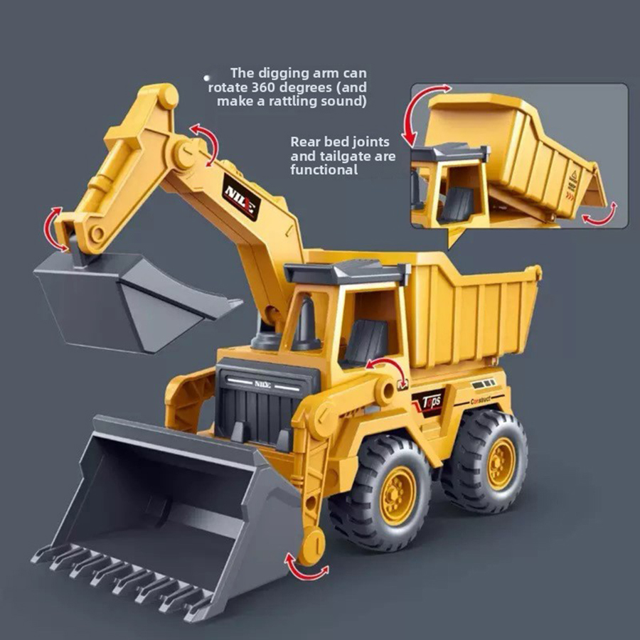 1pcs Excavator Truck Model Toy - огляд і ціна Model Kit Excavator