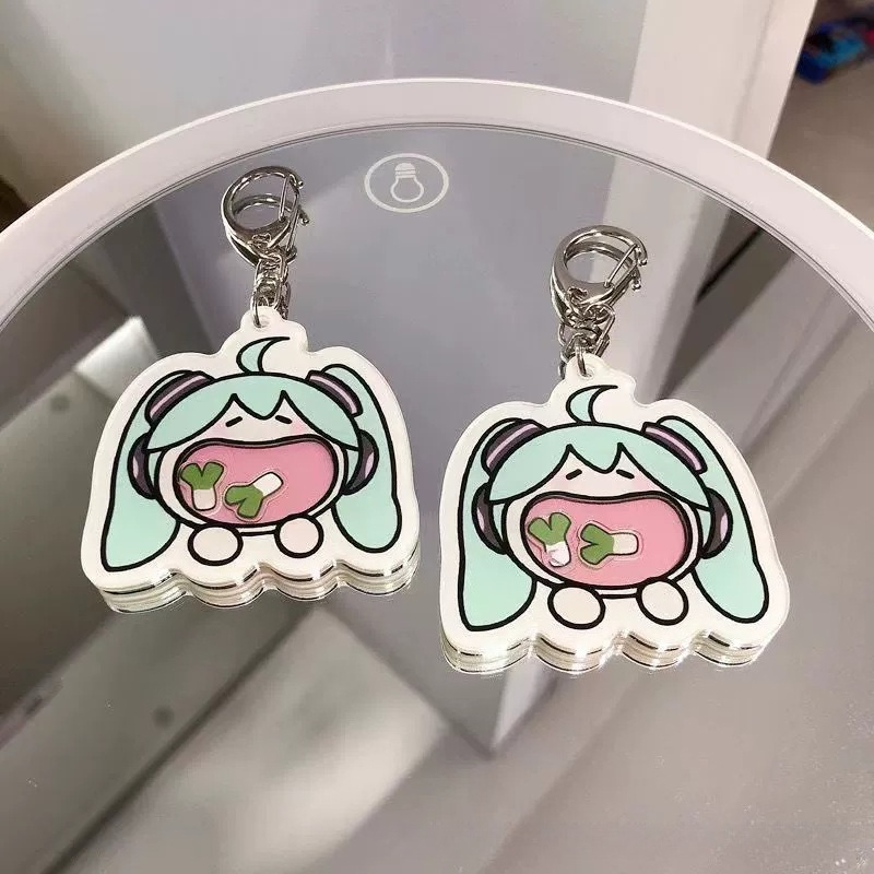 Hatsune Miku MEIKO Keychain Ne - огляд і ціна Model Kit Girl