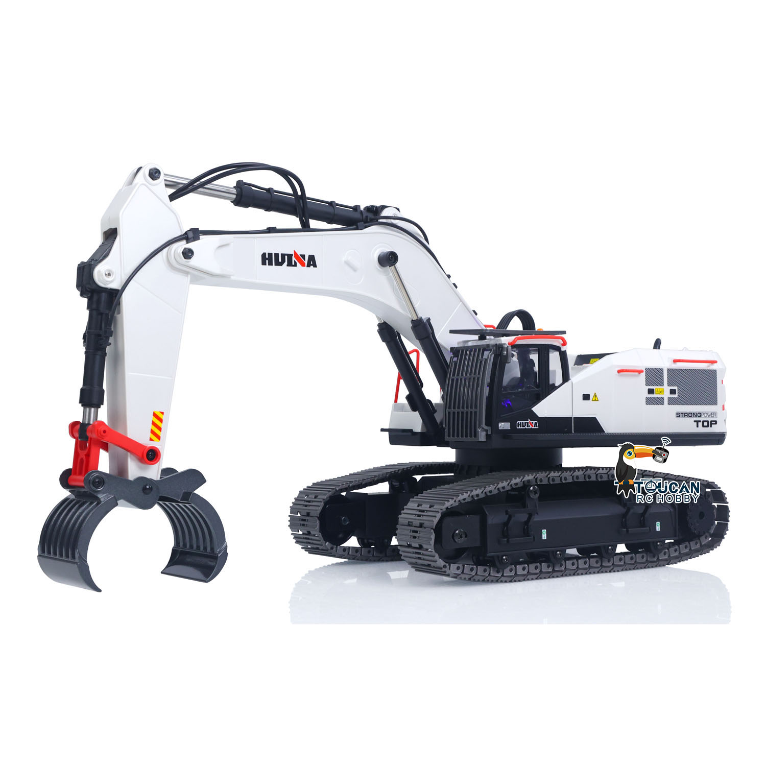 RC Excavator 1/14 HUINA Metal  - огляд і ціна Model Kit Excavator