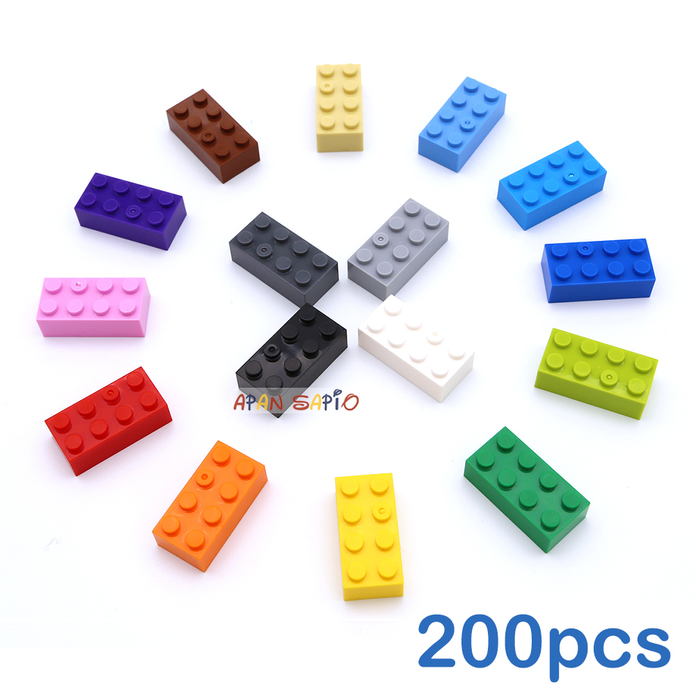 200pcs 2x4 Dot DIY Building Bl - огляд і ціна Lego Set Creator