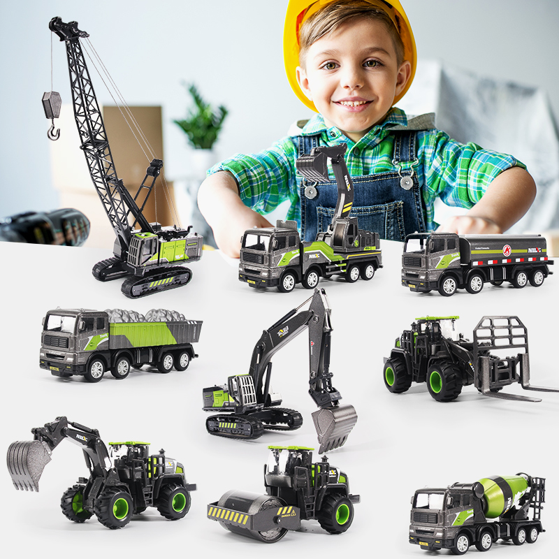 1/50 Diecast Alloy Inertia Eng - огляд і ціна Model Kit Excavator