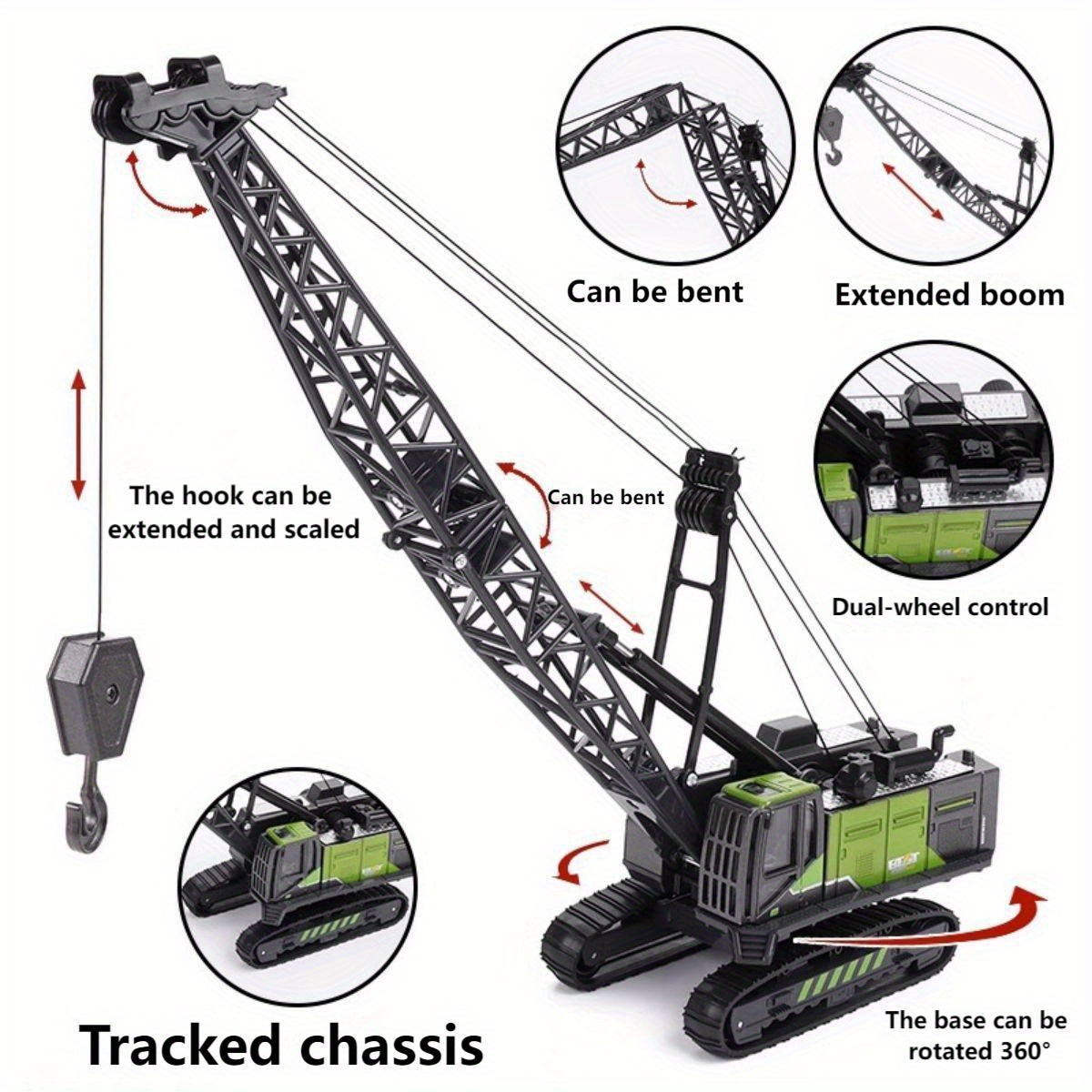 1/50 Diecast Alloy Inertia Eng - огляд і ціна Model Kit Excavator