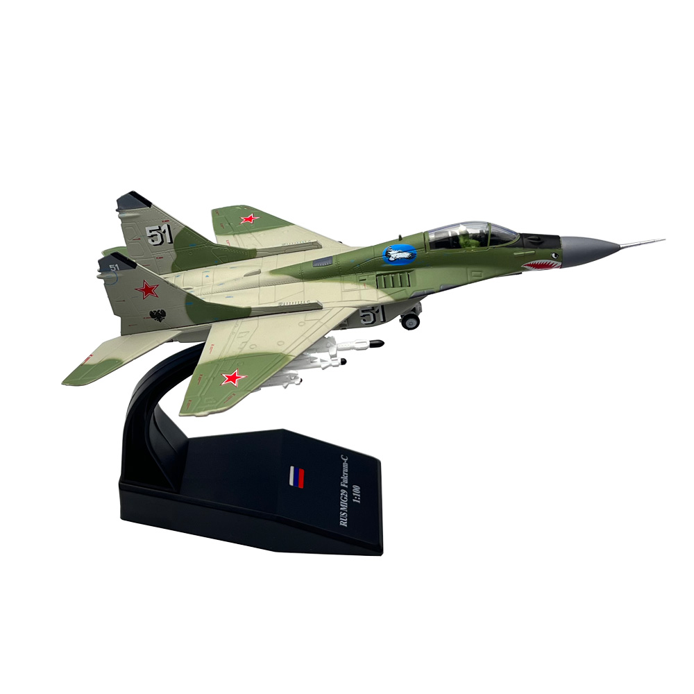 1/100 Scale Russian MIG-29 Mig - огляд і ціна Model Kit Airplane