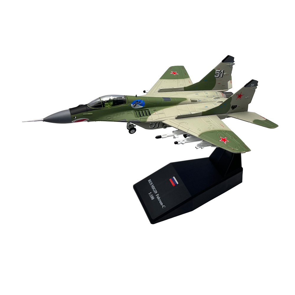 1/100 Scale Russian MIG-29 Mig - огляд і ціна Model Kit Airplane