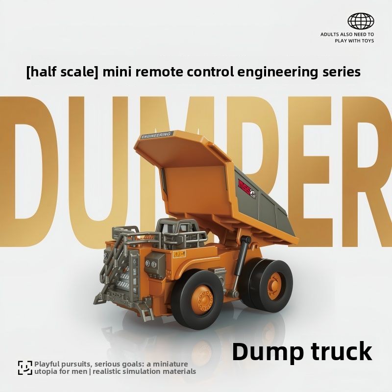 1:64 Metal RC Engineering Car  - огляд і ціна Model Kit Excavator
