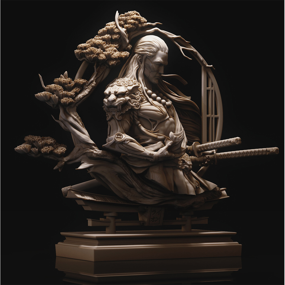 1/11 Scale Doll Resin Model Ki - огляд і ціна Model Kit Ninja