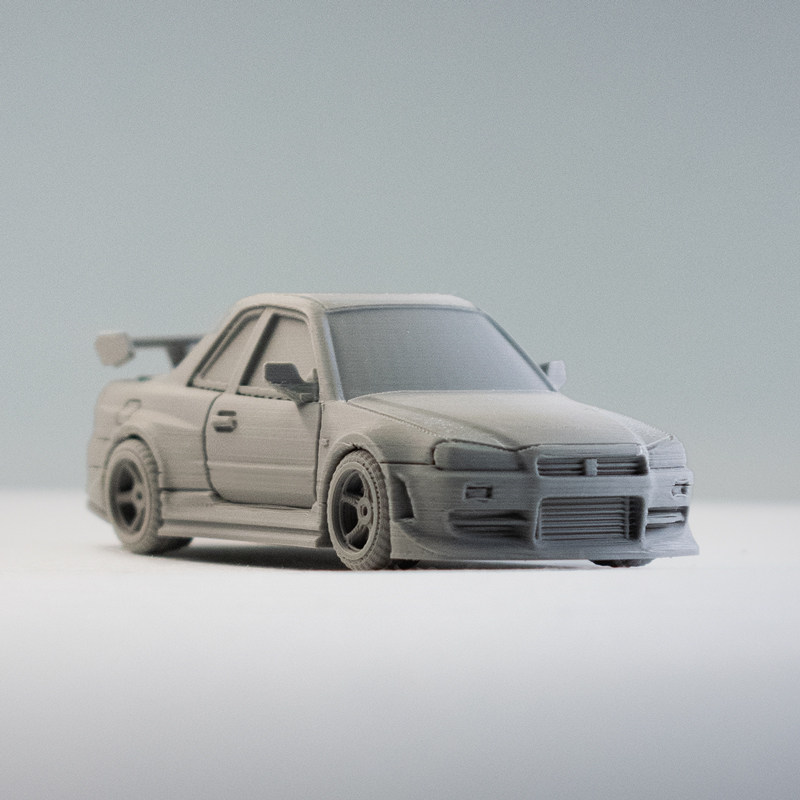 Nissan GTR R34 car model assem - огляд і ціна Model Kit R34