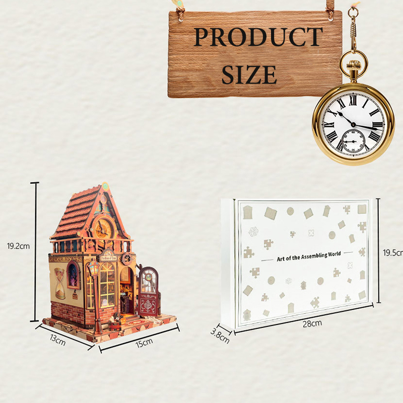New Wooden Dollhouse Time Pavi - огляд і ціна Model Kit Simulator