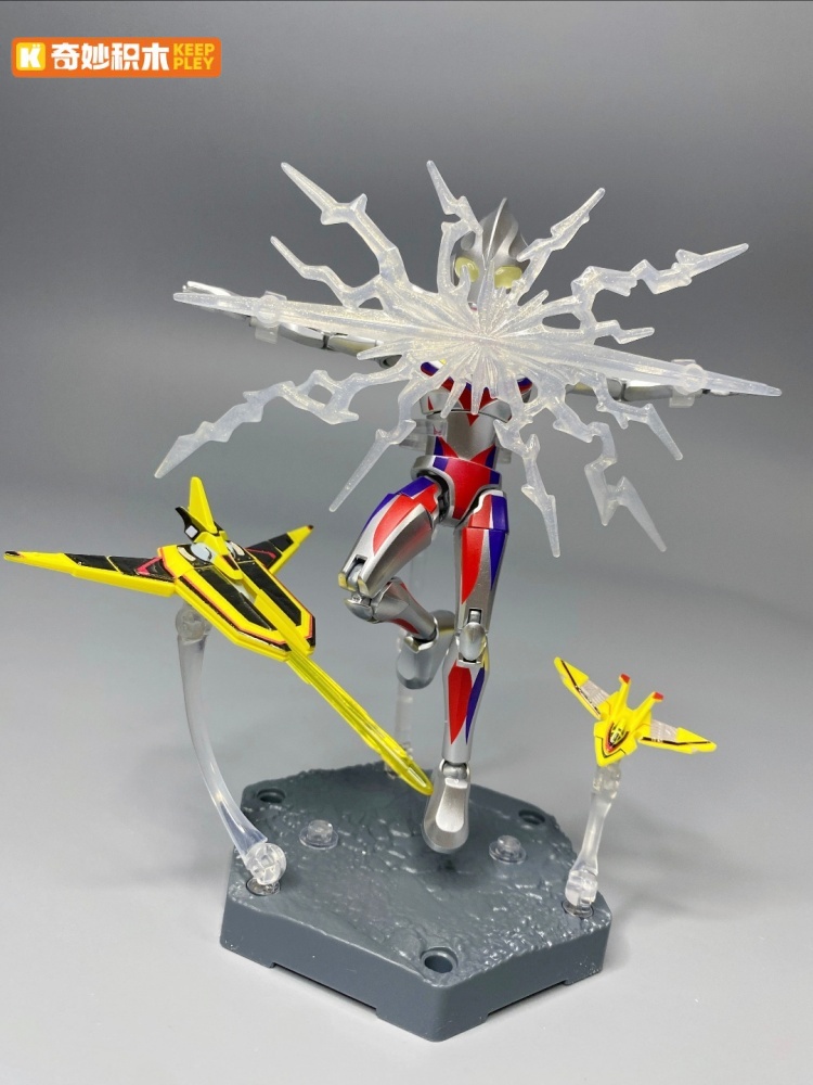 New Keeppley Ultraman Zero Unl - огляд і ціна Model Kit Zero Megaman