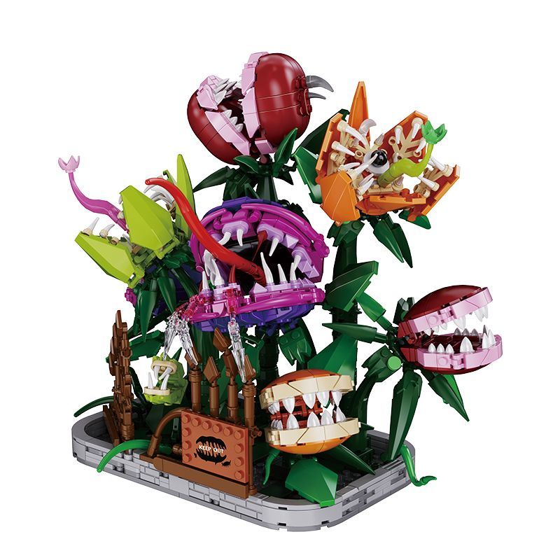 Plants vs. Zombies Carnivorous - огляд і ціна Model Kit Vs Lego