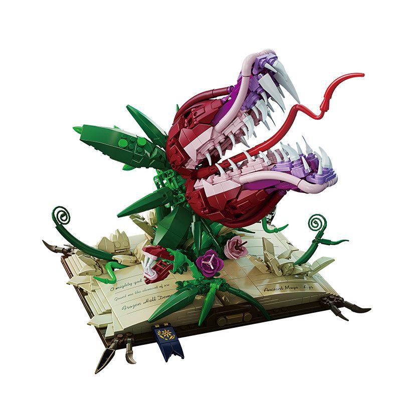 Plants vs. Zombies Carnivorous - огляд і ціна Model Kit Vs Lego