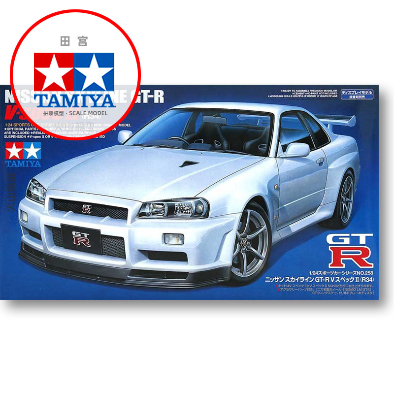 Static assembly car model Tami - огляд і ціна Model Kit R34