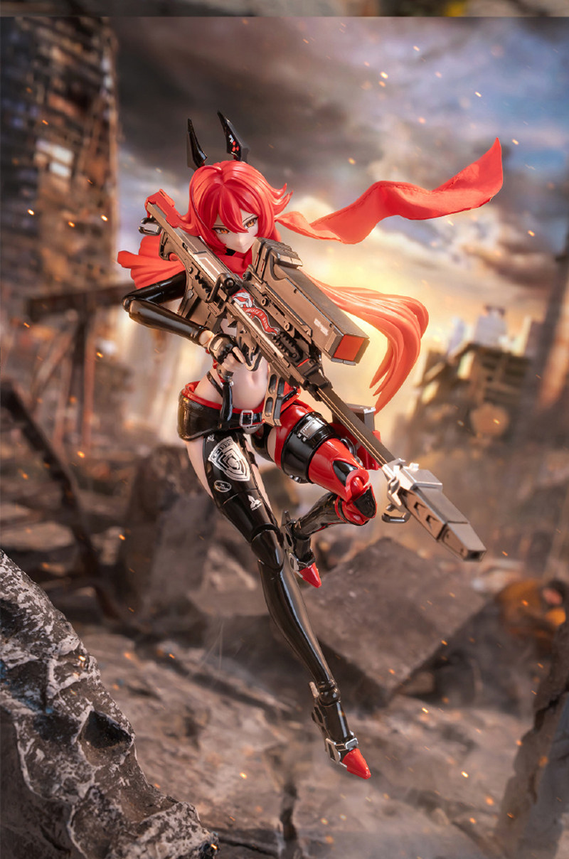 Pre-order Hemoxian 1/12 RED HO - огляд і ціна Model Kit Mecha Girl