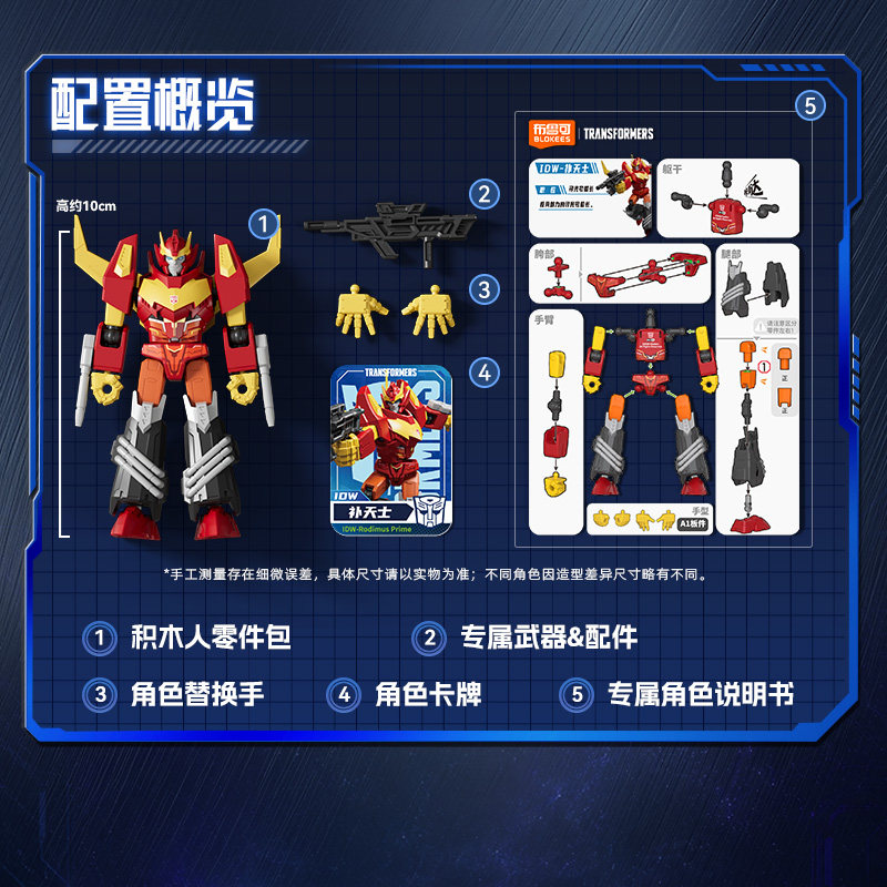 Genuine Blokees Transformers B - огляд і ціна Model Kit Transformers Blokees