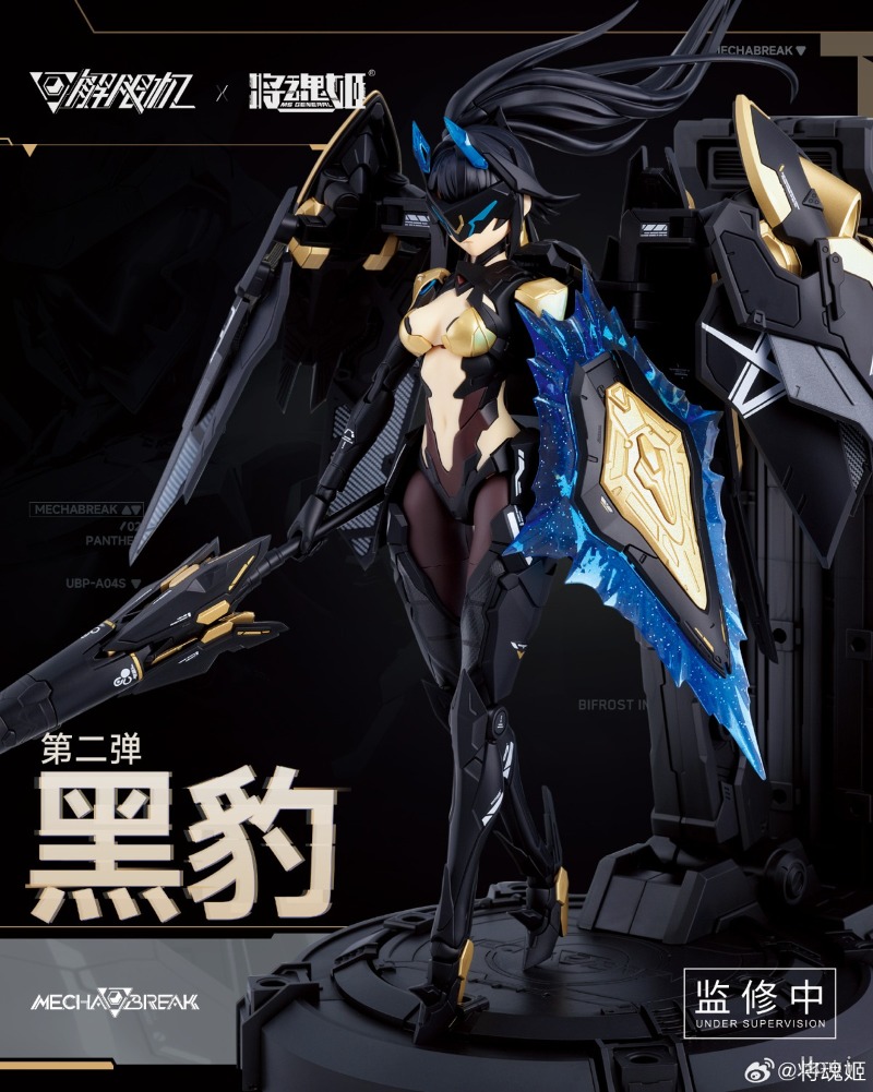 JHJ 1/10  UBP-A04S Panther Act - огляд і ціна Model Kit Mecha Girl