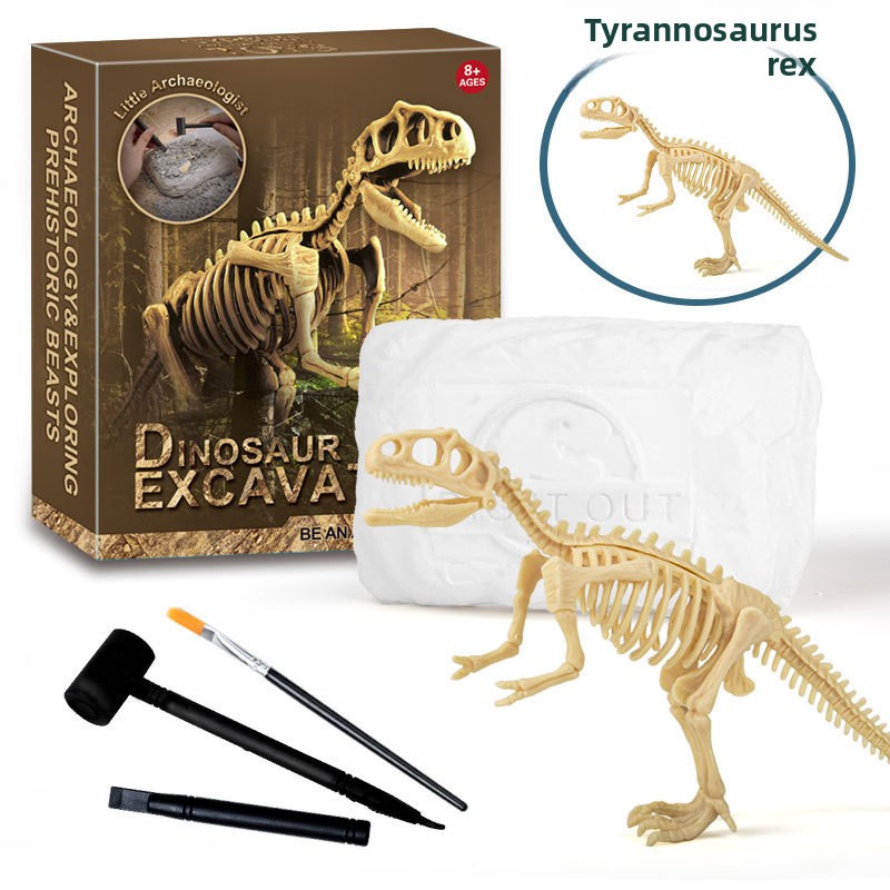 Dinosaur Fossil Excavation Kit - огляд і ціна Model Kit Girl