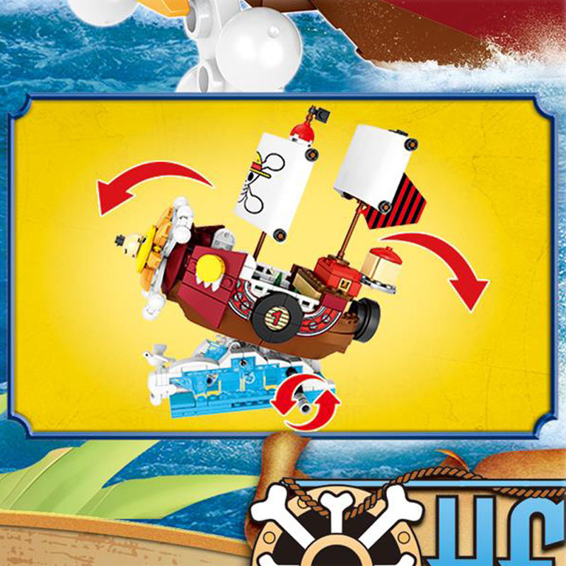 One Piece Wanli Pirate Ship Sa - огляд і ціна Model Kit One Piece Ship