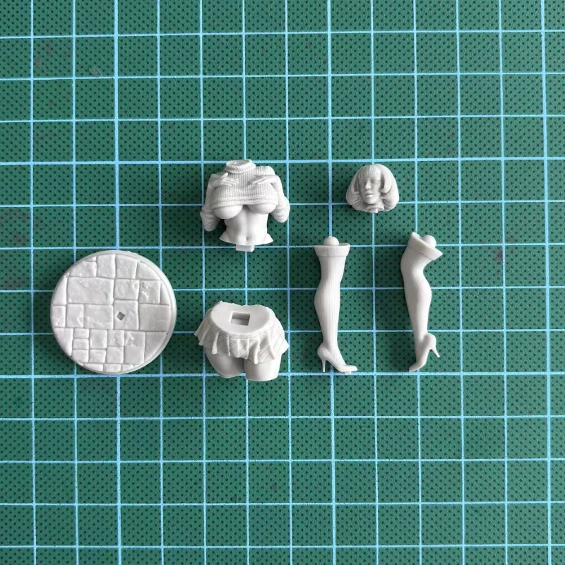 1/24 Scale DieCast Resin Figur - огляд і ціна Model Kit Mecha Girl