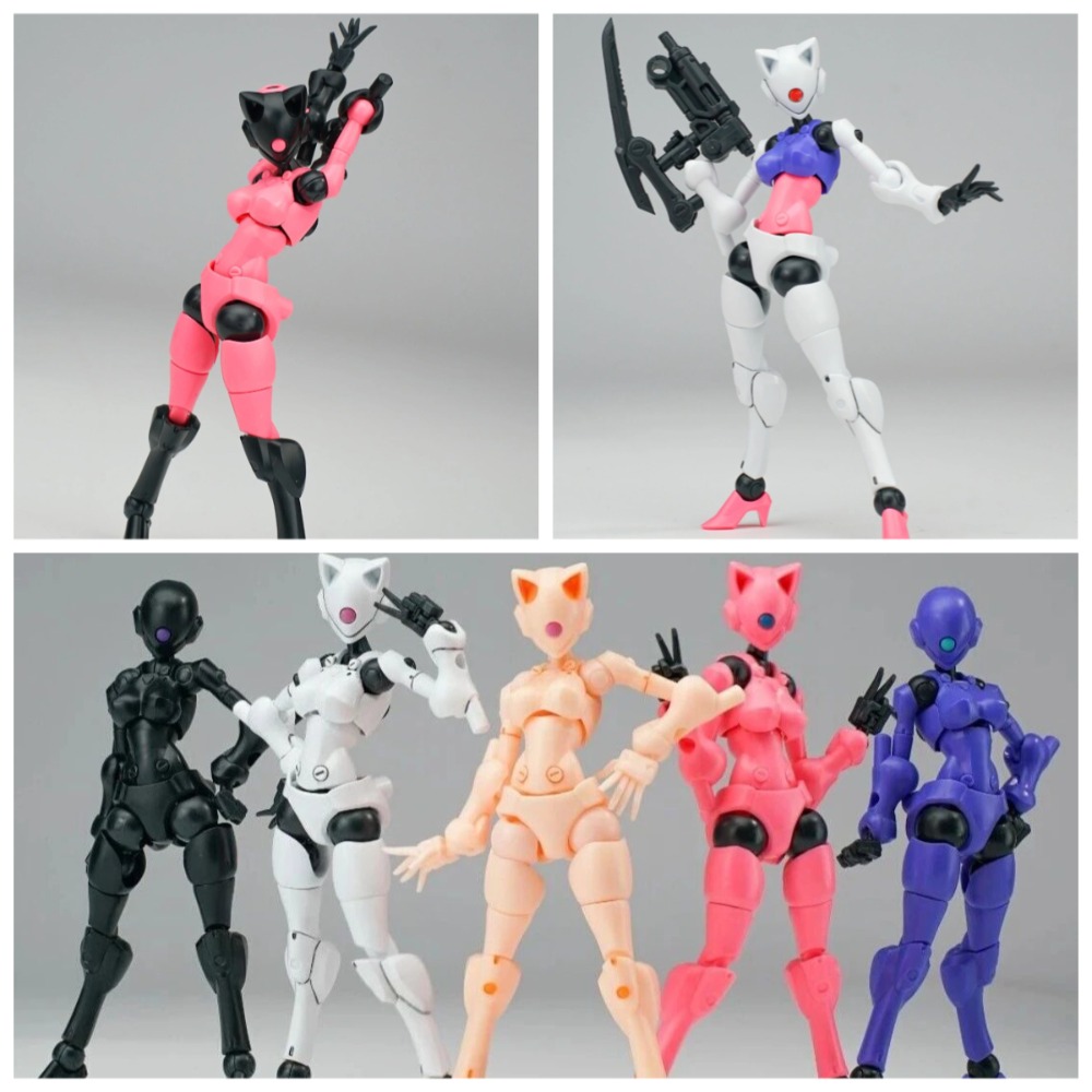 Sheik Mainland XENODASH Cat Gi - огляд і ціна Model Kit Mecha Girl