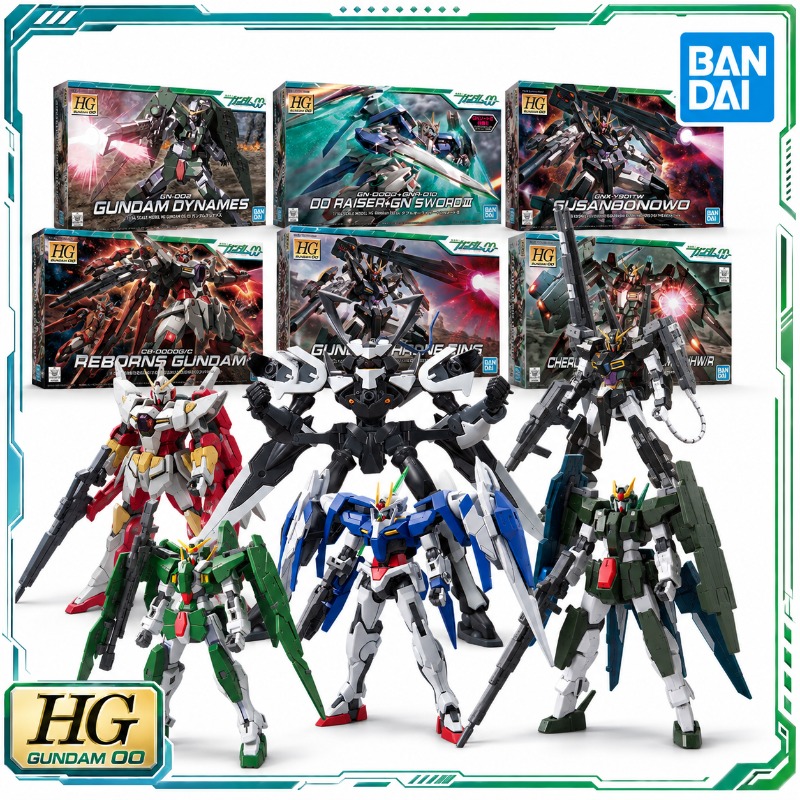 Bandai Original HG 1/144 00 Ra - огляд і ціна Model Kit Non Gundam