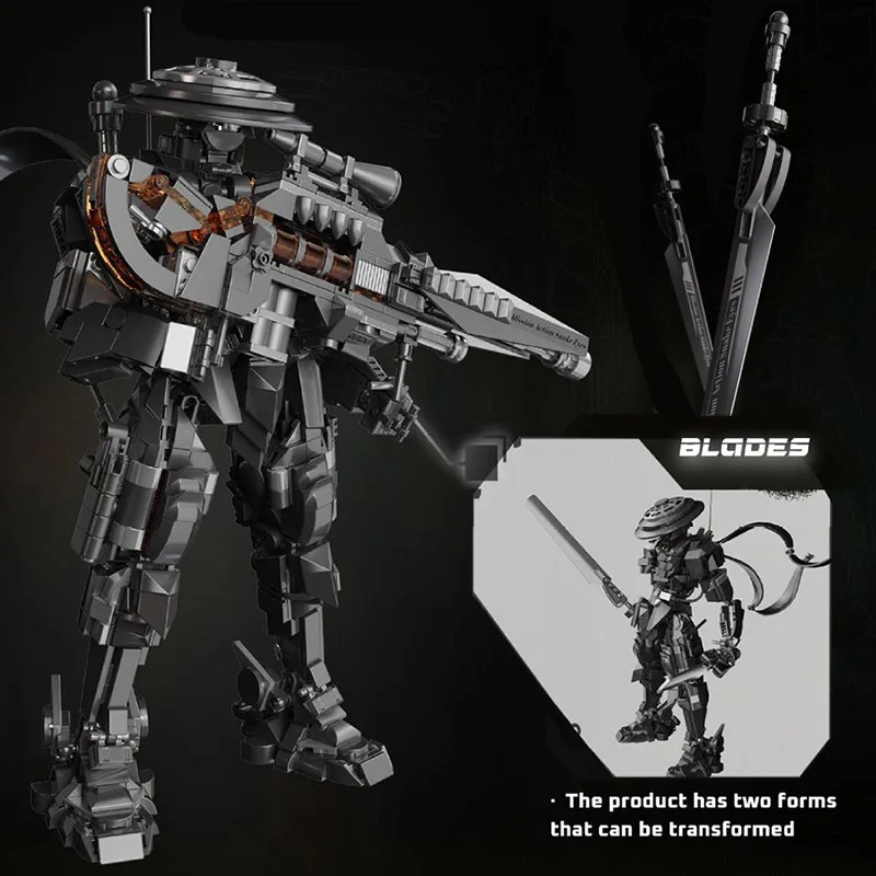 Creative 1053pcs Mech Ninja Wa - огляд і ціна Model Kit Ninja