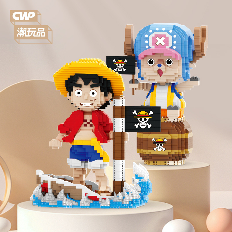 One Piece Building Blocks Luff - огляд і ціна Model Kit One Piece Ship