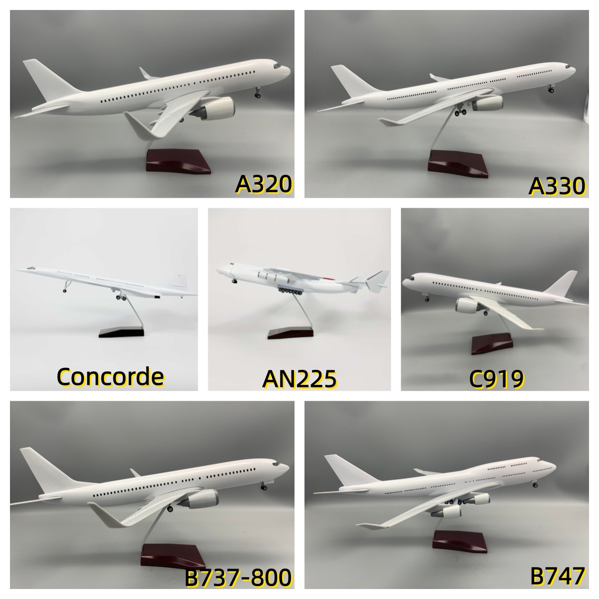 47CM Blank White DIY Airplane  - огляд і ціна Model Kit Airplane