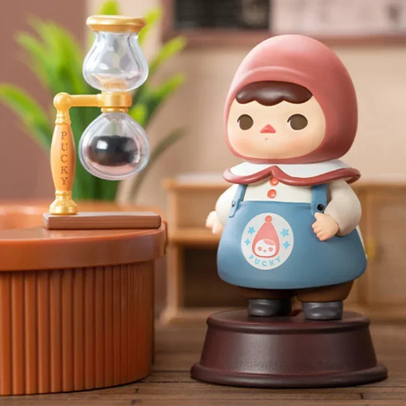 POP MART Pucky Rabbit Cafe Ser - огляд і ціна Model Kit Girl