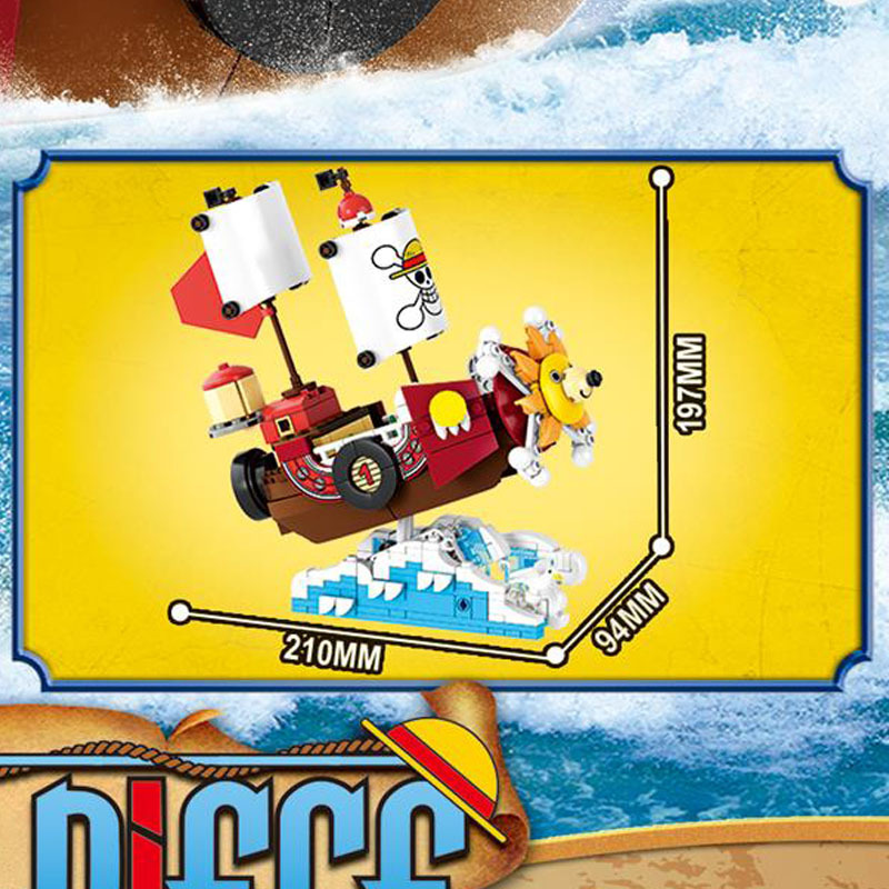 In Stock One Piece Pirate Ship - огляд і ціна Model Kit One Piece Ship