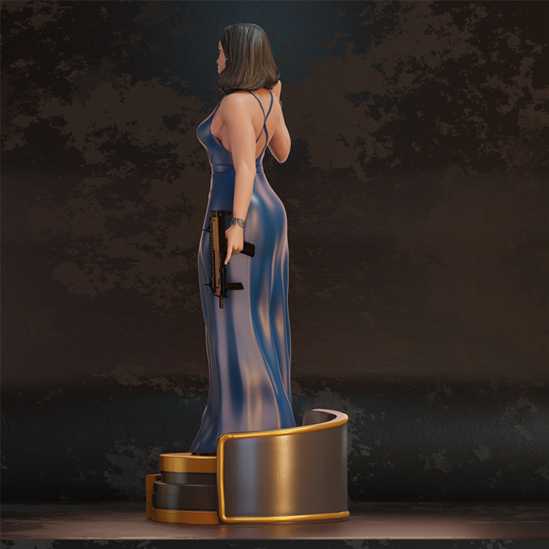 2 Styles Movie Character 6206  - огляд і ціна Model Kit Girl