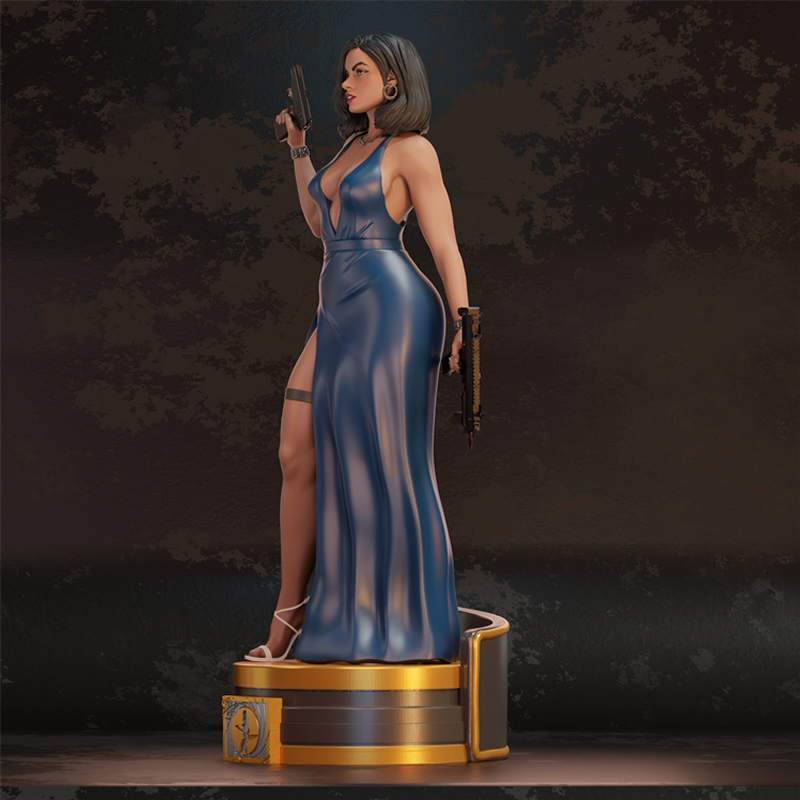 2 Styles Movie Character 6206  - огляд і ціна Model Kit Girl